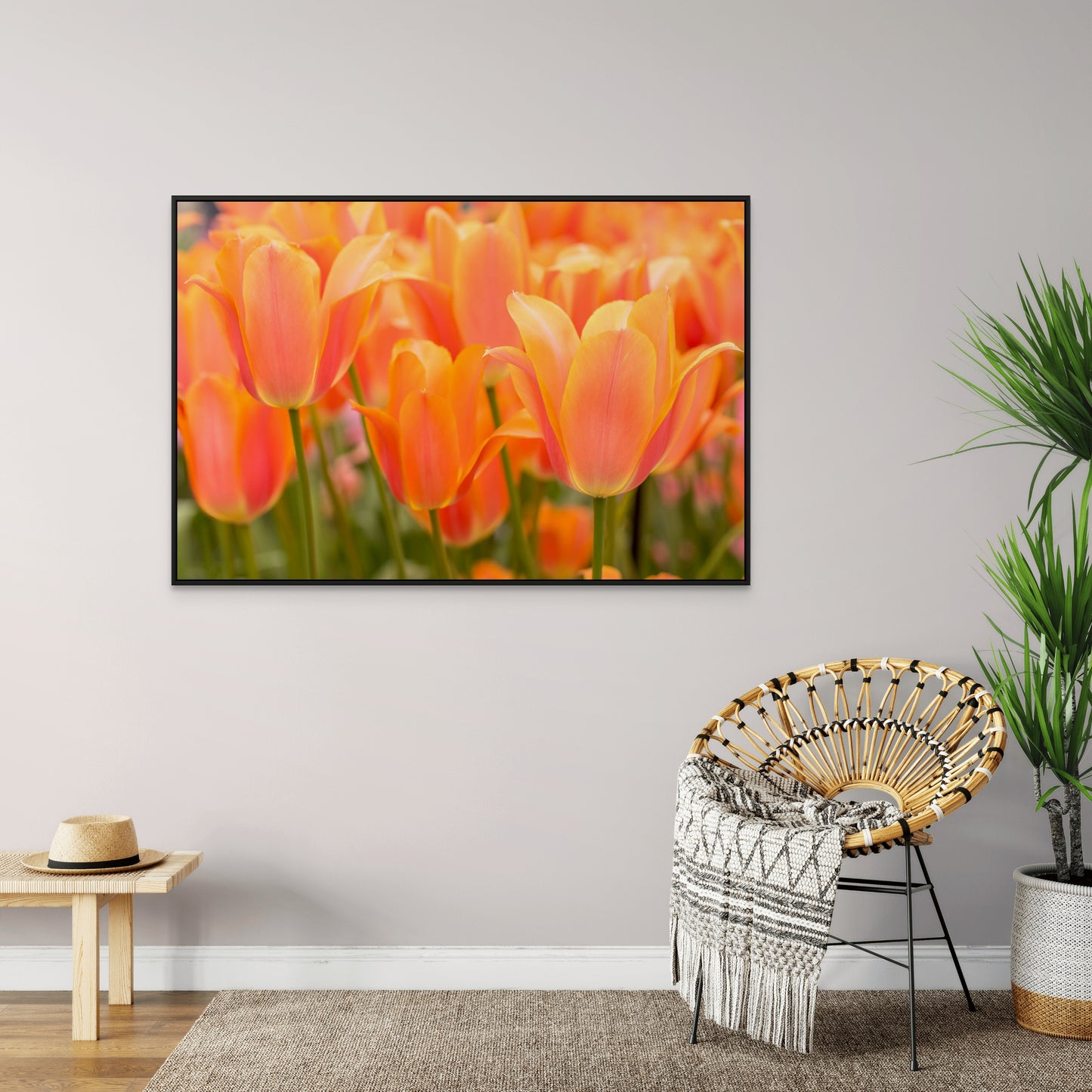 Framed Print :  Orange Symphony