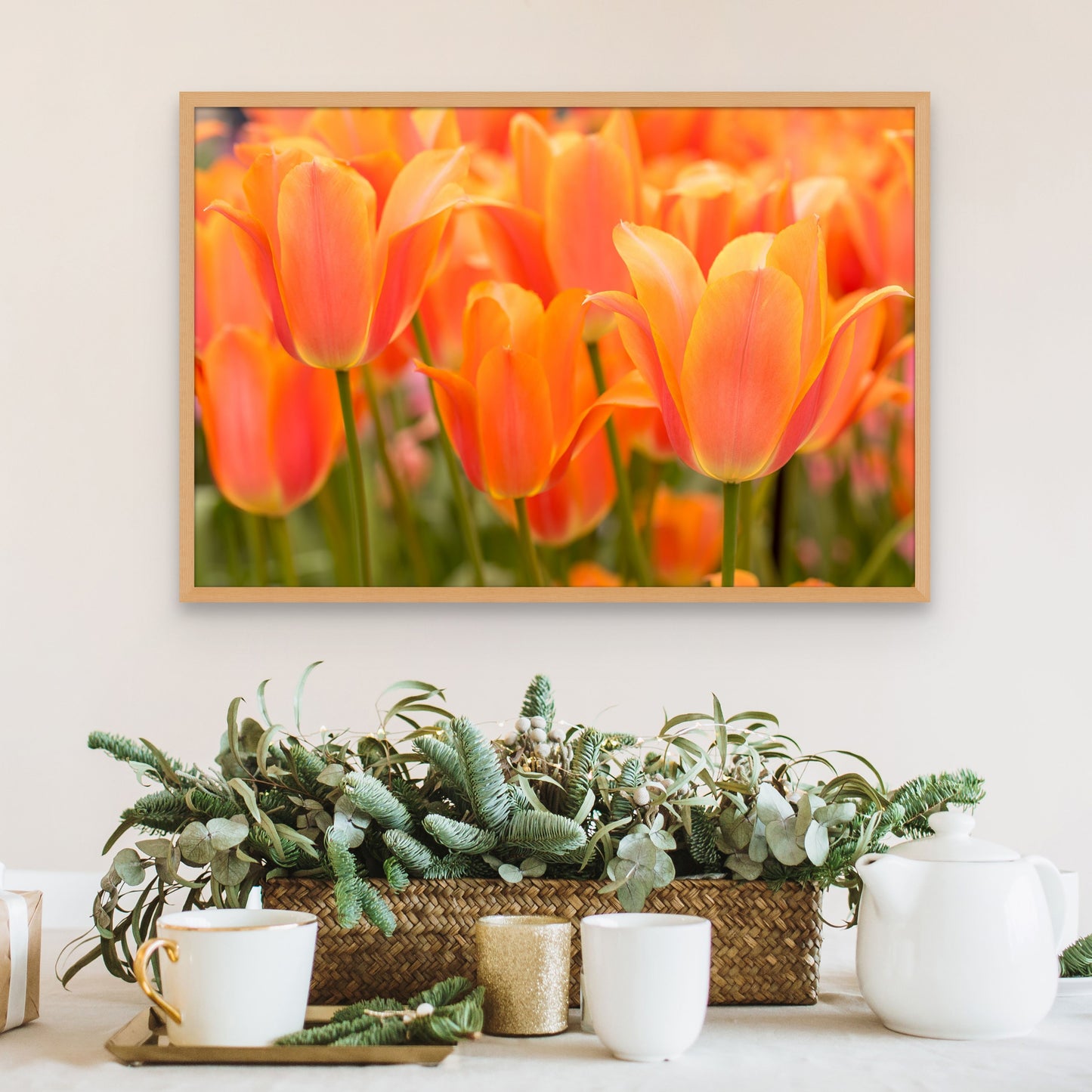 Framed Print :  Orange Symphony