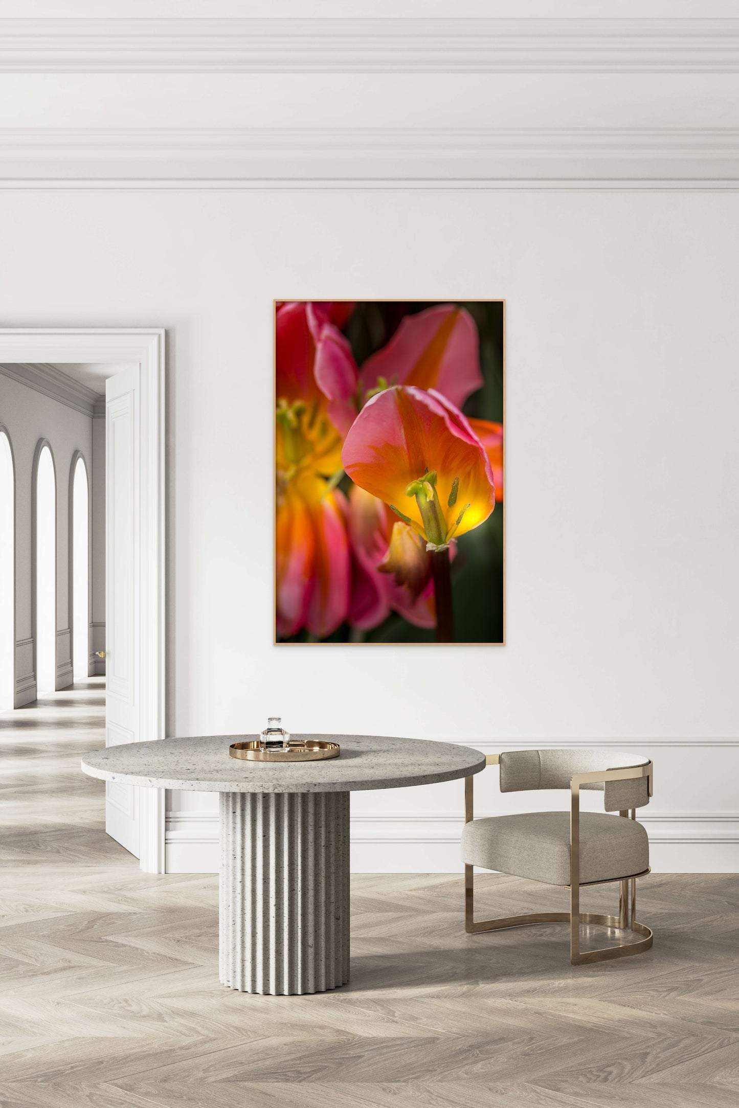 Framed Print: Vibrant Kaleidoscope